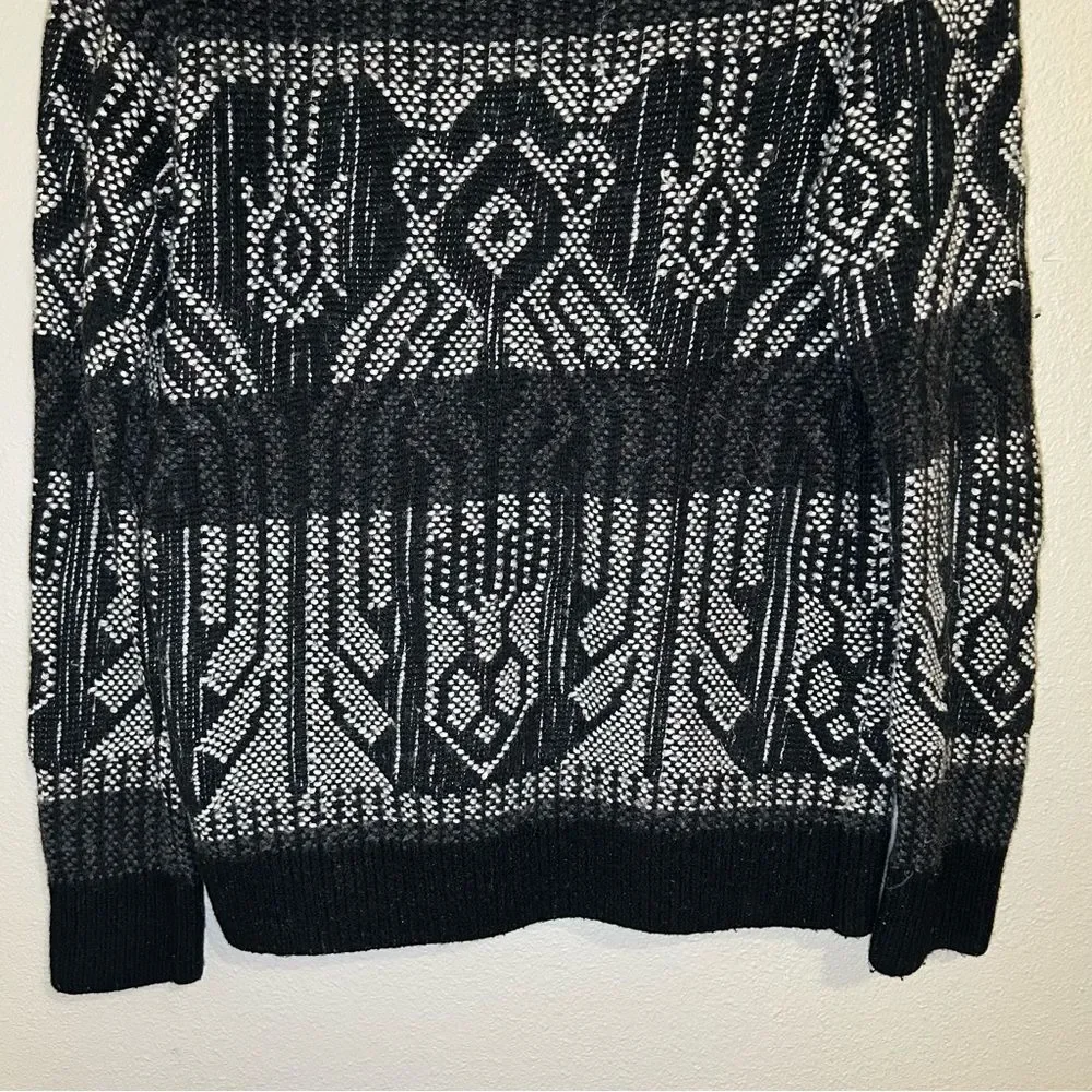 J. Crew Wool Cotton Blend Mixed Stitch Knit Crewneck Sweater Women’s Size Large